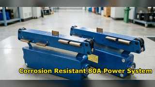 80A Corrosion Resistant Sliding Contact Lines for Cranes