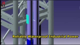 GHEC Waterproof Sliding Contact Line for Industrial Power